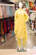 Sunshine Yellow Embellished Suit Set with Dupatta
